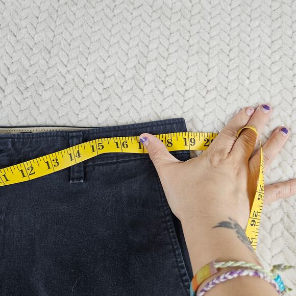 DOCKERS SMART FLEX 360 Chino Pants Sz 36x29 Black Mens Casual Work Flexable - Picture 5 of 10